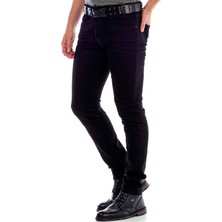 Cipo & Baxx CD319A Siyah Slim Fit Rahat Erkek Jean Kot Pantolon