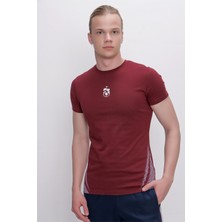 Trabzonspor Tshirt Bisiklet Yaka Yan Dijital Baskılı