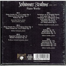 Johannes Brahms / Piano Works (6cdbox)(Cd)
