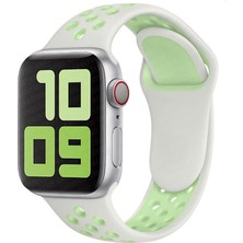 MobaxAksesuar Apple Watch 44/45/46/49mm Kordon Delikli Spor Kordon 2/3/4/5/6/se/7/8/9/10/11/ultra