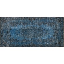 Sempati Halı Eskitme %100 Yün El Dokuma Vintage Halı 115 x 248 cm 8707