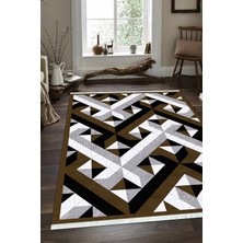 Napoli Home Dijital Baskılı Kaymaz Taban Yıkanabilir Modern Salon Halısı Mutfak Halısı ve Yolluk NH-SD-939