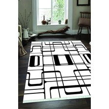 Napoli Home Dijital Baskılı Kaymaz Taban Yıkanabilir Modern Salon Halısı Mutfak Halısı ve Yolluk NH-SD-970