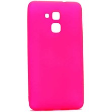 Huawei Honor Gt3 Kılıf Silikon Yumuşak Dokulu Premium- Pembe