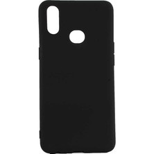 Nevarium Galaxy A10S Kılıf Silikon Yumuşak Dokulu Premium- Siyah