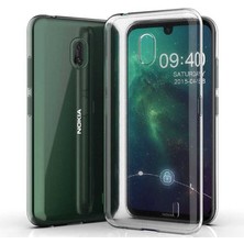 Nevarium Nokia 2.2 Kılıf Şeffaf Silikon Lüx