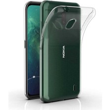 Nevarium Nokia 2.2 Kılıf Şeffaf Silikon Lüx