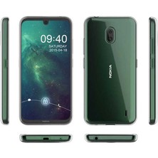 Nevarium Nokia 2.2 Kılıf Şeffaf Silikon Lüx