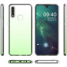 Nevarium Oppo A31 Kılıf Şeffaf Silikon Lüx