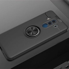 Huawei Mate 10 Pro Kılıf Yüzüklü Silikon Range - Siyah