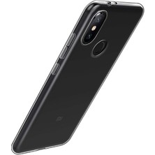 Xiaomi Redmi Note 5 Pro Kılıf Şeffaf Silikon Lüx