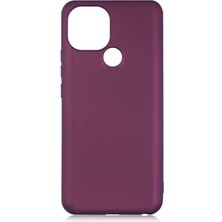 General Mobile 21 Kılıf Silikon Yumuşak Dokulu Premium- Mürdüm