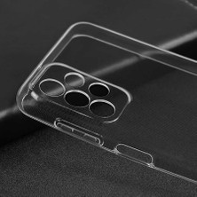Galaxy A23 Kılıf Şeffaf Silikon Lüx