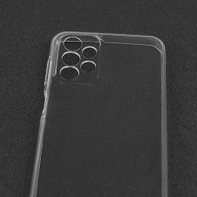 Galaxy A23 Kılıf Şeffaf Silikon Lüx
