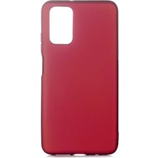Nevarium Xiaomi Poco M3 Kılıf Silikon Yumuşak Dokulu Premium- Mürdüm