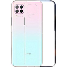 Nevarium Huawei P40 Lite Kılıf Şeffaf Silikon Lüx