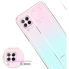 Nevarium Huawei P40 Lite Kılıf Şeffaf Silikon Lüx