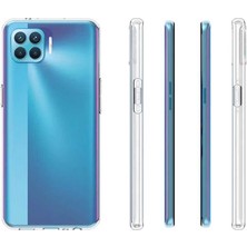 Oppo Reno 4 Lite Kılıf Şeffaf Silikon Lüx