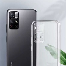 Nevarium Xiaomi Poco M4 Pro 5g Kılıf Şeffaf Silikon Lüx