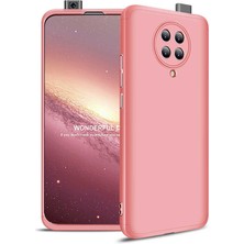 Xiaomi Redmi K30 Pro Kılıf Kamera Korumalı Silikon- Rose Gold