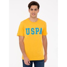 U.S. Polo Assn. Bisiklet Yaka Regular Fit Sarı Erkek T-Shirt