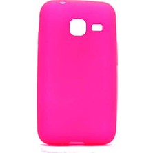 Galaxy J1 Mini Prime Kılıf Silikon Yumuşak Dokulu Premium- Pembe