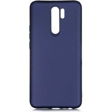 Xiaomi Redmi 9 Kılıf Silikon Yumuşak Dokulu Premium- Lacivert