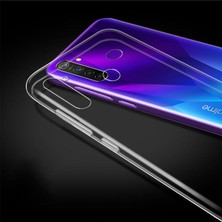 Nevarium Realme 5 Pro Kılıf Şeffaf Silikon Lüx