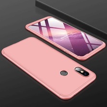 Xiaomi Mi 8 Se Kılıf Kamera Korumalı Silikon- Rose Gold