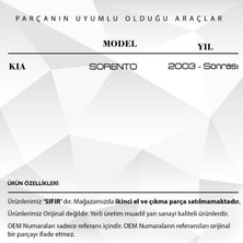 DNC Auto Part Kia Sorento Için Airbag Zemberek - 93490-2P400