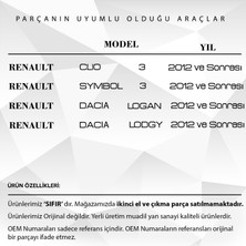 DNC Auto Part Renault Clio,symbol,dacia Logan,lodgy Için Bagaj Kilit Plastiği