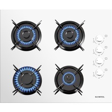 Kumtel Beyaz 2'li Ankastre Cam Set (B66-SF2(MT) + KO-40TAHDF)