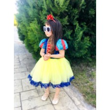 Pano Kids Pamuk Prenses Kostümü Kısa Model