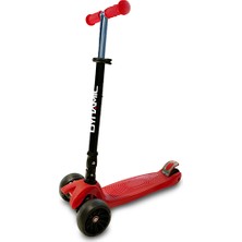 Dynamic Katlanabilir Tekerlekleri Işıklı  Scooter 3 Renk