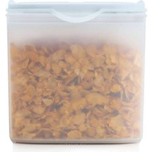 Tupperware Oval Dizayn Kare 3.4 Litre Kuru Gıda Saklama Kabı Hsgl