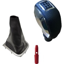 Moda Renault Fluence Deri Kaplama Krom Spor Vites Topuzu ve Körüğü