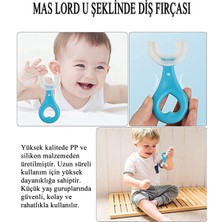 Mas Lord U Şekli Bebek Diş Fırçası 2'li