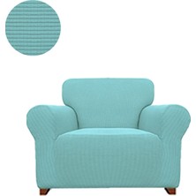 Elgeyar Likrali Koltuk, Kanepe, Çekyat Örtüsü Tek Kişilik Berjer Örtüsü Lastikli