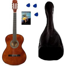 Nano Müzik Klasik Gitar Seti 4/4 Tam Boy Klasik Gitar - Kılıf - Pena - Metot Kitabı Set 2