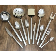 Kardelen 12 Kişilik 89 Parça Set. Istabul Model 18/10 304