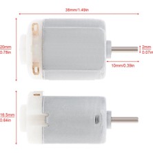 Kids Maker 10 Adet 3V Eğitici Deney Motoru - Dc Motor - Mini Motor