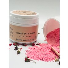 Super Bath Bomb Manikür Tozu & Pedikür Tozu Gül Kokulu 500 ml