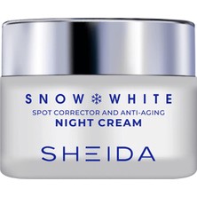 Sheida Snow White  Gece Kremi 50 ml