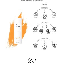 S:U Solid Parfum Orange Women 14 gr - Katı Parfüm Turuncu Kadın