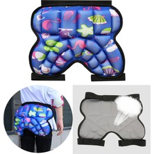 Cosy Zone 2'li Nefes 3D Yastıklı Kalça Koruma Şort Butt Guard Pad Çocuk (Yurt Dışından)