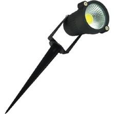 LED Kazıklı Çim Bahçe Aydınlatma Armatürü Amber