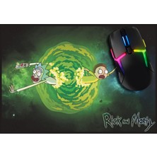 Beam Dijital Rick And Morty Gaming Oyuncu Mouse Pad