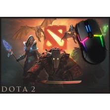 Beam Dijital Dota 2 Gaming Oyuncu Mouse Pad