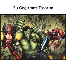 Beam Dijital Marvel Comics Gaming Oyuncu Mouse Pad