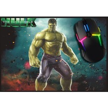 Beam Dijital Hulk The Incredible Gaming Oyuncu Mouse Pad